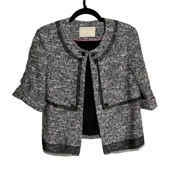 Jason Wu Tweed Pattern Jacket Size 6 - Picture 1 of 8
